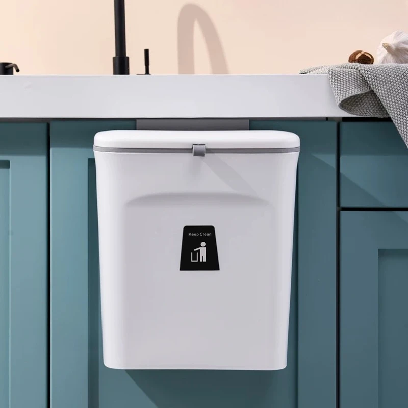 Plastic Wall Mount Trash Can, Kitchen Garbage Bin with Double Bucket,Large Capacity Hanging Waste Container, Bathroom Litter Bin
Plastic Wall Mount Trash Can, Kitchen Garbage Bin with Double Bucket,Large Capacity Hanging Waste Container, Bathroom Litter Bin