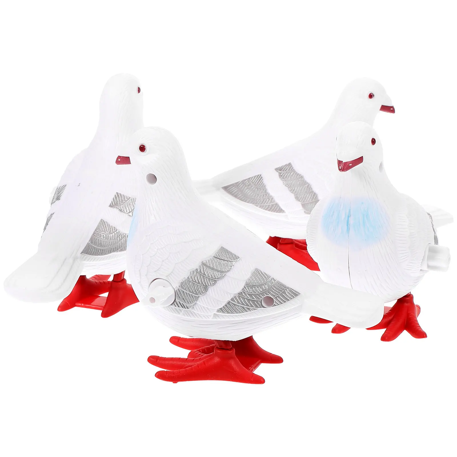 4Pcs Cartoon Pigeon Spring Mechanism Bounce Imagination Developing Kids Play Jumping Wind Up Animal Random Colors
4Pcs Cartoon Pigeon Spring Mechanism Bounce Imagination Developing Kids Play Jumping Wind Up Animal Random Colors