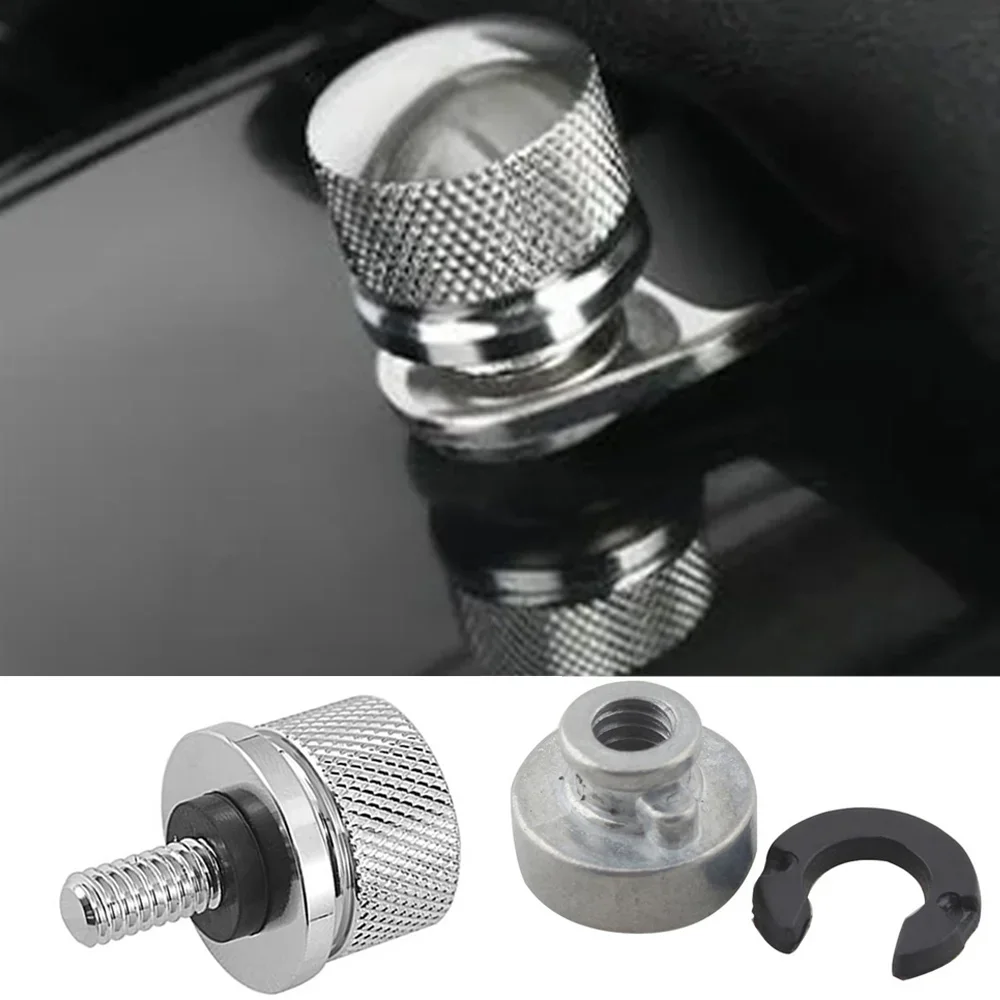 Aluminum Motorcycle Rear Fender Seat Bolt Screw Nut Tab Cover For Harley XL Dyna Softail Touring Models 96-Later Universal Parts
Aluminum Motorcycle Rear Fender Seat Bolt Screw Nut Tab Cover For Harley XL Dyna Softail Touring Models 96-Later Universal Parts