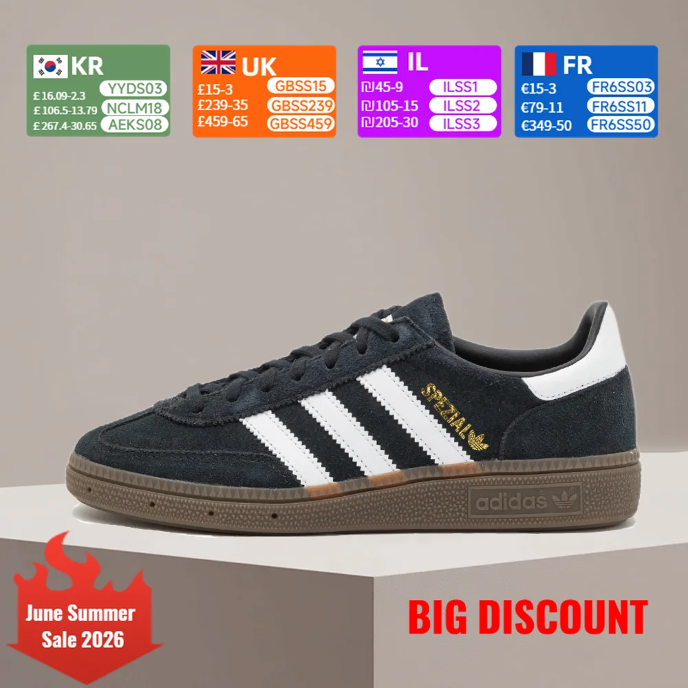 adidas Originals HANDBALLSPEZIAL Comfortable and versatile Non-slip and durable Low-top sneakers for men and women DB3021
adidas Originals HANDBALLSPEZIAL Comfortable and versatile Non-slip and durable Low-top sneakers for men and women DB3021