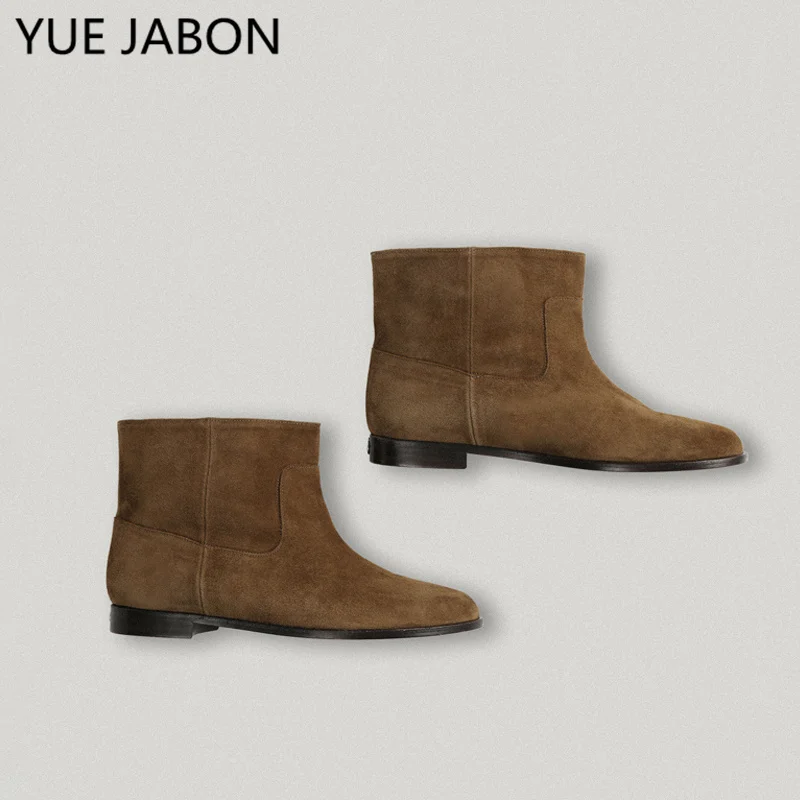 Female Western Ladies Boots Chunky Heel Fashion Shoes for Women Real Suede Ankle Mid Calf Women's Boots Retro Casual Snow Botas
Female Western Ladies Boots Chunky Heel Fashion Shoes for Women Real Suede Ankle Mid Calf Women's Boots Retro Casual Snow Botas