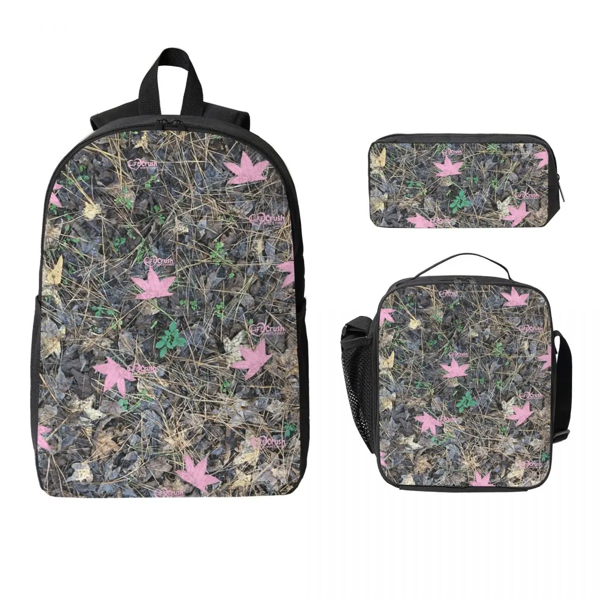 Ladies Camouflage Backpack Student Boys Girls BookBag School Bag Laptop Shoulder Bags 3ps Insulated Lunch Bag Pencil Case
Ladies Camouflage Backpack Student Boys Girls BookBag School Bag Laptop Shoulder Bags 3ps Insulated Lunch Bag Pencil Case