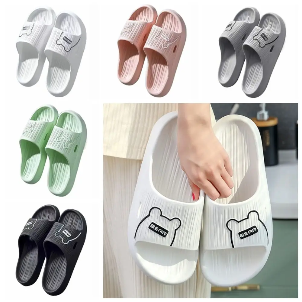 Cartoon Bear Platform Slippers Women Anti Slip Beach Shoes Slide Sandals Simple Soft Sole Slippers for Men Indoor Outdoor
Cartoon Bear Platform Slippers Women Anti Slip Beach Shoes Slide Sandals Simple Soft Sole Slippers for Men Indoor Outdoor