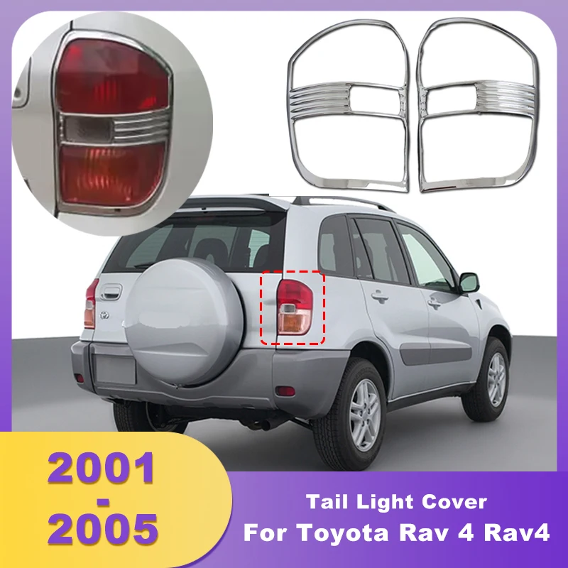 Chrome Tail Light Cover Frame Rear Tail Lamp Hoods Trim For Toyota Rav 4 Rav4 2001 2002 2003 2004 2005
Chrome Tail Light Cover Frame Rear Tail Lamp Hoods Trim For Toyota Rav 4 Rav4 2001 2002 2003 2004 2005