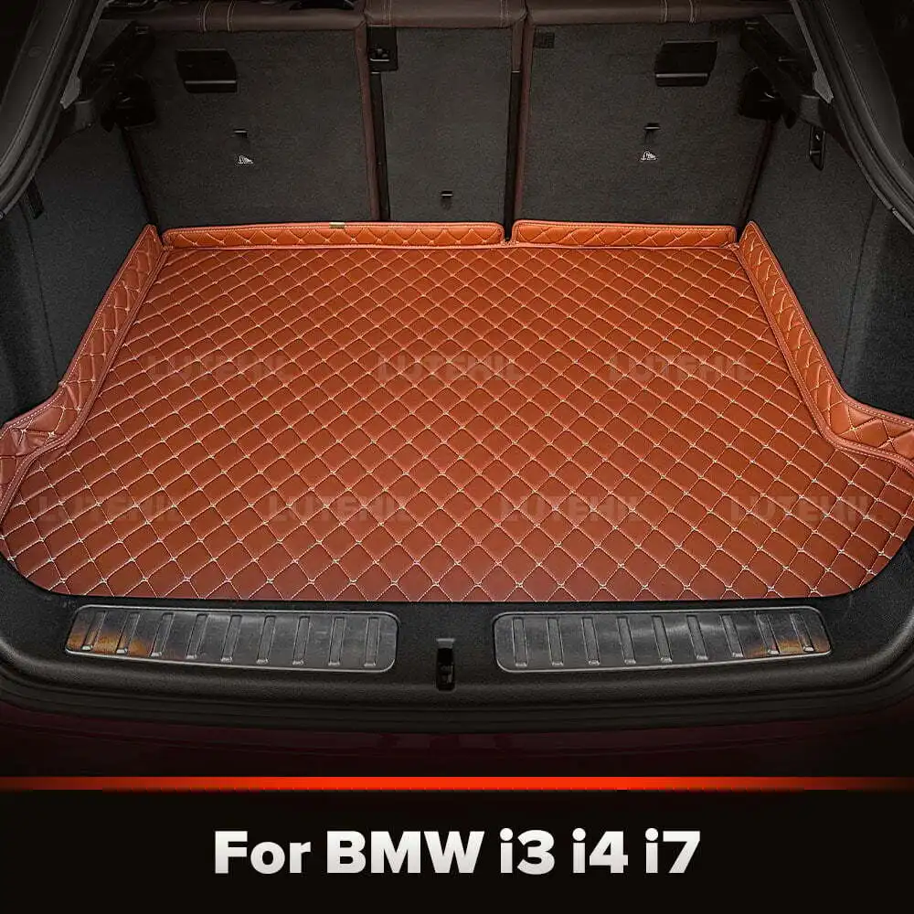 Для BMW i3 i4 i7 изготовленный на заказ коврик в багажник автомобиля, антигрязная накладка, защитный коврик, грузовой вкладыш, авто аксессуары для интерьера 
Для BMW i3 i4 i7 изготовленный на заказ коврик в багажник автомобиля, антигрязная накладка, защитный коврик, грузовой вкладыш, авто аксессуары для интерьера