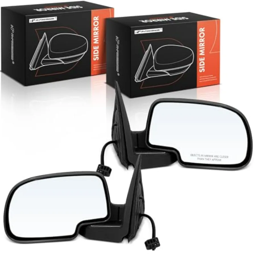 Power Door Mirror Pair for Chevrolet Silverado 1500 2500 3500 Tahoe Suburban GMC Sierra Yukon Cadillac Escalade - Non-Heated Ma
Power Door Mirror Pair for Chevrolet Silverado 1500 2500 3500 Tahoe Suburban GMC Sierra Yukon Cadillac Escalade - Non-Heated Ma