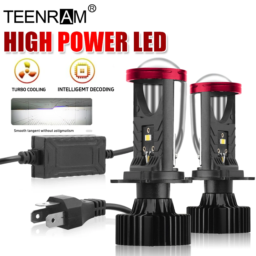 30000LM H4 Projector Lens 300W CSP Chips LED Headlight Bulbs 6000K White External Drive Front Lights 12V Turbo Auto Lamps
30000LM H4 Projector Lens 300W CSP Chips LED Headlight Bulbs 6000K White External Drive Front Lights 12V Turbo Auto Lamps