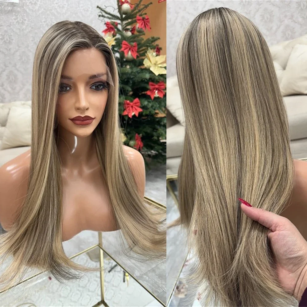 Highlight Brown Glueless Soft Long straight 5x5 Silk Base Jewish Human Hair With BabyHair HD Lace European Hair Preplucked
Highlight Brown Glueless Soft Long straight 5x5 Silk Base Jewish Human Hair With BabyHair HD Lace European Hair Preplucked