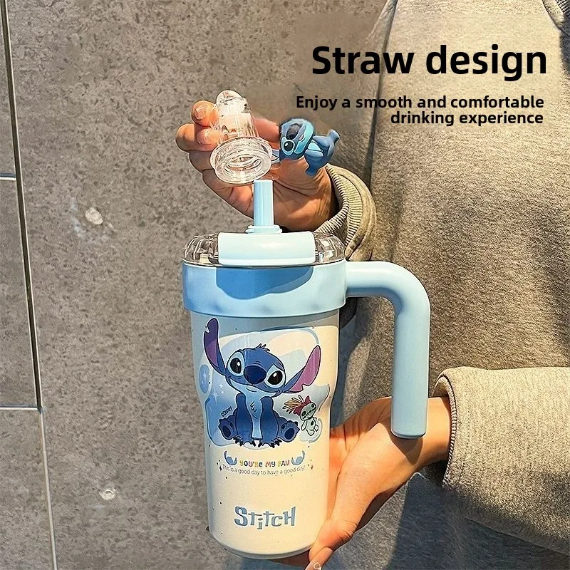 800 мл милый мультяшный стежок-термос, Kawaii, большая емкость для чая со льдом, креативная чашка для разделения чая и воды, праздничный подарок
800 мл милый мультяшный стежок-термос, Kawaii, большая емкость для чая со льдом, креативная чашка для разделения чая и воды, праздничный подарок