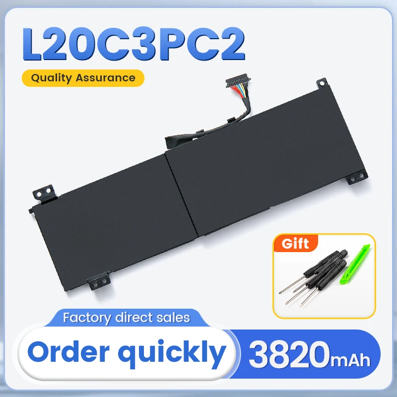Somi L20C3PC2 Laptop Battery For Lenovo IdeaPad GAMING 3 15IHU6 15ACH6 5B11B96715 L20L3PC2 L20D3PC2 L20M3PC2
Somi L20C3PC2 Laptop Battery For Lenovo IdeaPad GAMING 3 15IHU6 15ACH6 5B11B96715 L20L3PC2 L20D3PC2 L20M3PC2