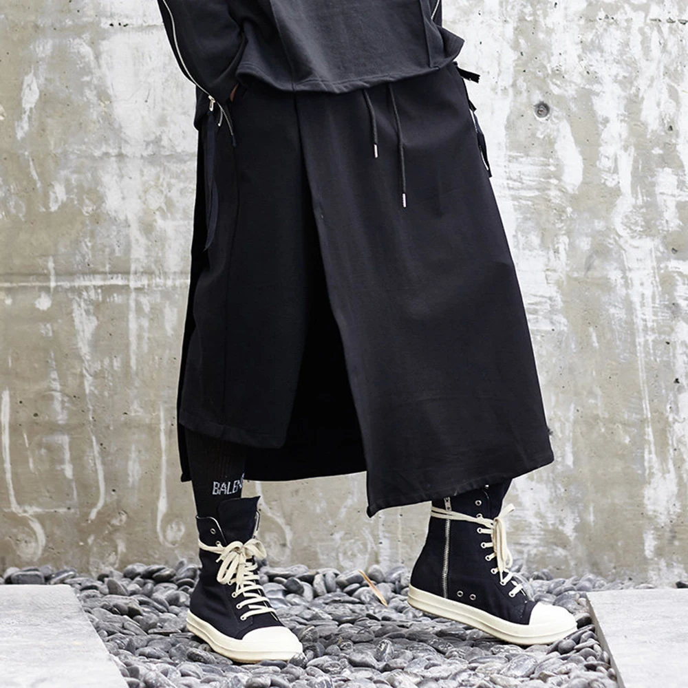 XS-5XL Summer New Men's Patchwork Skirt Pants American Retro Fashion Trend High Street Casual Loose Breathable Men's Bottoms
XS-5XL Summer New Men's Patchwork Skirt Pants American Retro Fashion Trend High Street Casual Loose Breathable Men's Bottoms