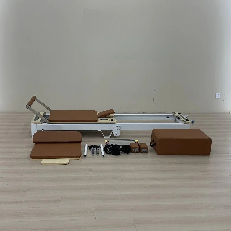 Home Portable Aluminium Foldable Custom Studio Yoga Folding Equipment Bed Reformador Machine Pilates Reformers pilates 3-in-1
Home Portable Aluminium Foldable Custom Studio Yoga Folding Equipment Bed Reformador Machine Pilates Reformers pilates 3-in-1