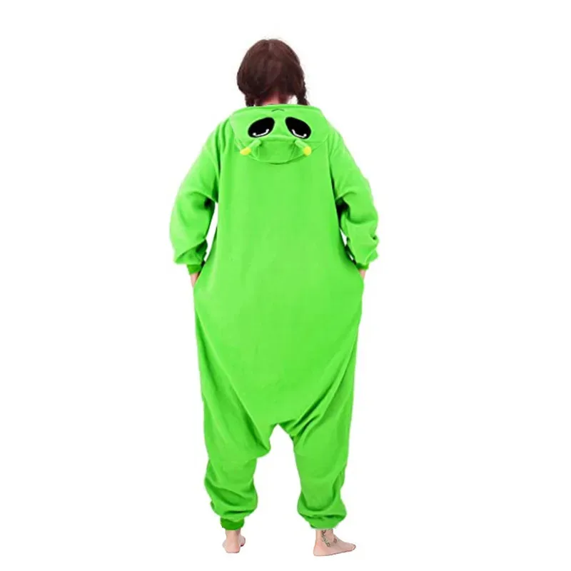 Anime Adult Cosplay Halloween Costumes Green Alien Onesies Jumpsuit Xmas Carnival Funny Pajamas Kigurumi
Anime Adult Cosplay Halloween Costumes Green Alien Onesies Jumpsuit Xmas Carnival Funny Pajamas Kigurumi