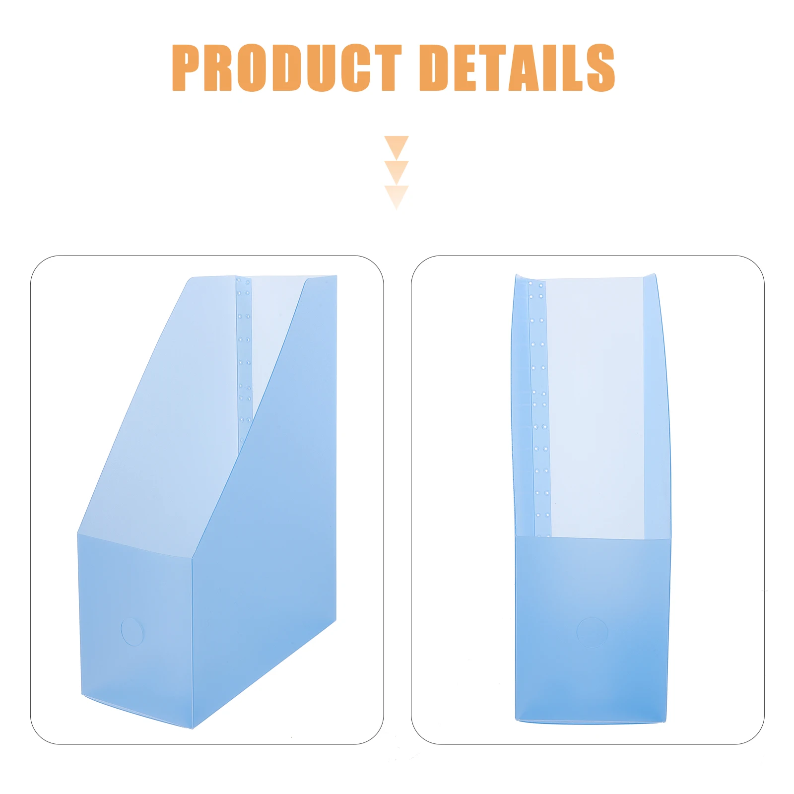 3pcs File Holders Space-Saving Book Organizer Boxes Large Capacity Magazine Storage Rack Plastic Bookshelf For Office Classroom
3pcs File Holders Space-Saving Book Organizer Boxes Large Capacity Magazine Storage Rack Plastic Bookshelf For Office Classroom