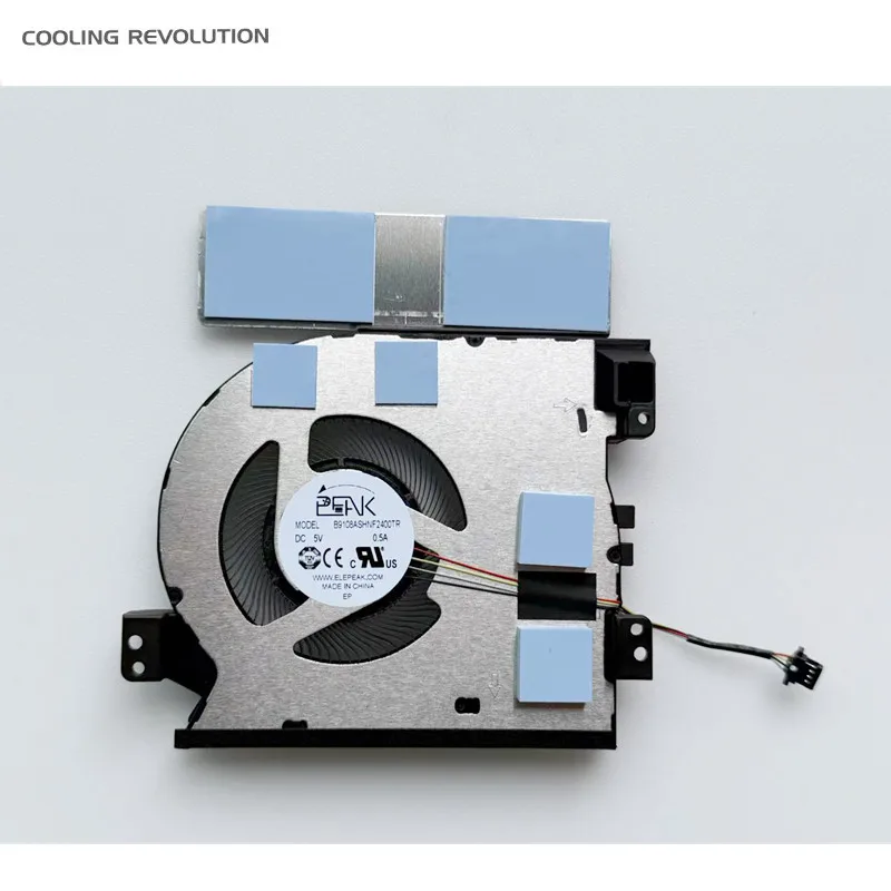 Новый портативный вентилятор охлаждения процессора для Legion Go 2 8ASP2 83N0 5F10S14361 B9108ASHNF2400TR 5V 0.5A HQ25504001BE0
Новый портативный вентилятор охлаждения процессора для Legion Go 2 8ASP2 83N0 5F10S14361 B9108ASHNF2400TR 5V 0.5A HQ25504001BE0