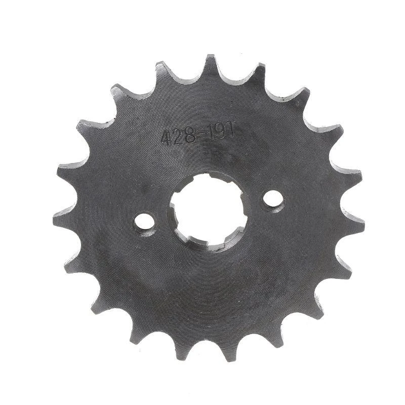 652F Dirt Bike Off-road Motorcycle Scooter 428-20mm-10T/19T Chain Front Sprocket Gear Hole Dia 20mm From 10 Tooth to 19Tooth
652F Dirt Bike Off-road Motorcycle Scooter 428-20mm-10T/19T Chain Front Sprocket Gear Hole Dia 20mm From 10 Tooth to 19Tooth