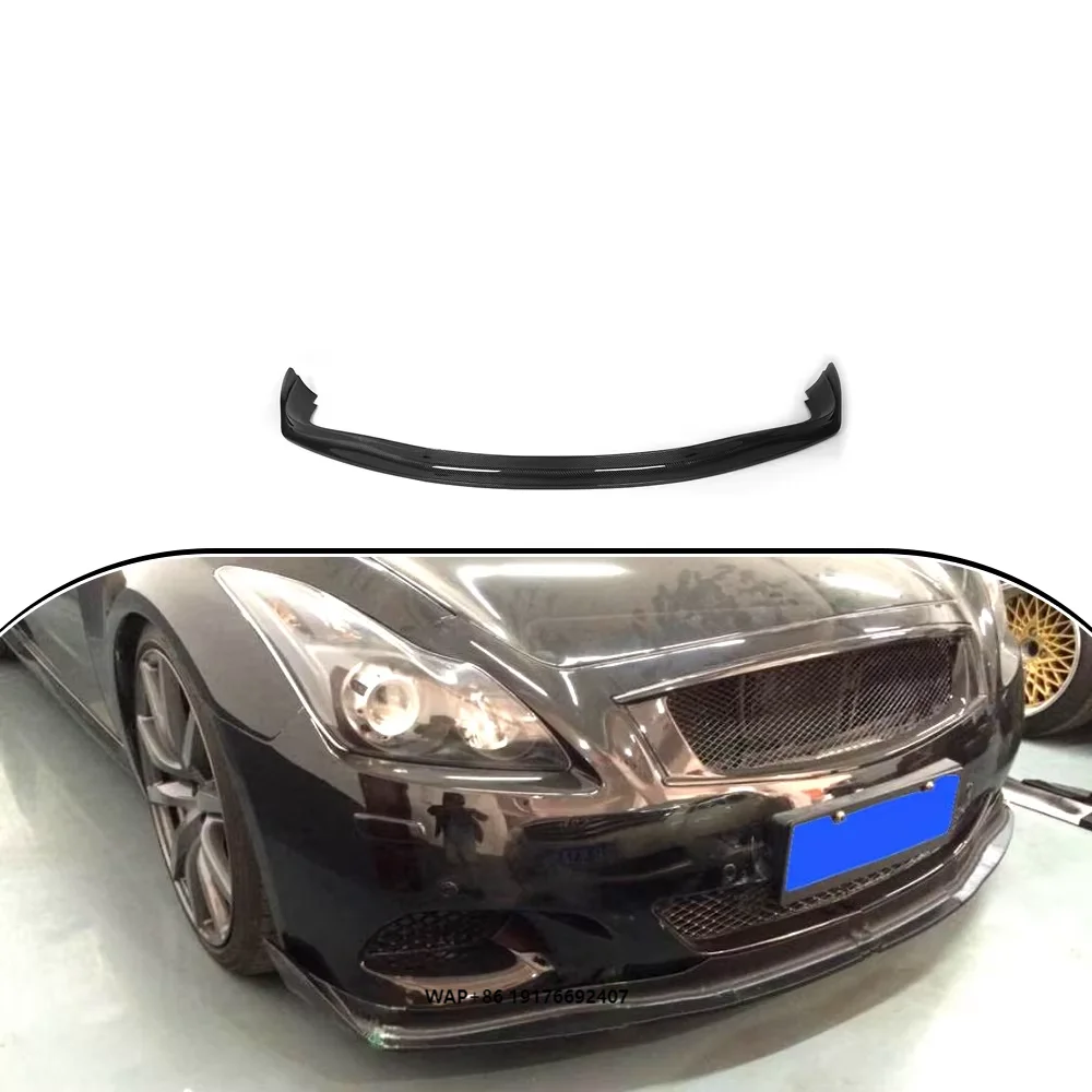 Carbon Fiber G37 Front Bumper Lip forinfiniti G37 Coupe 2-Door 2009-2013
Carbon Fiber G37 Front Bumper Lip forinfiniti G37 Coupe 2-Door 2009-2013