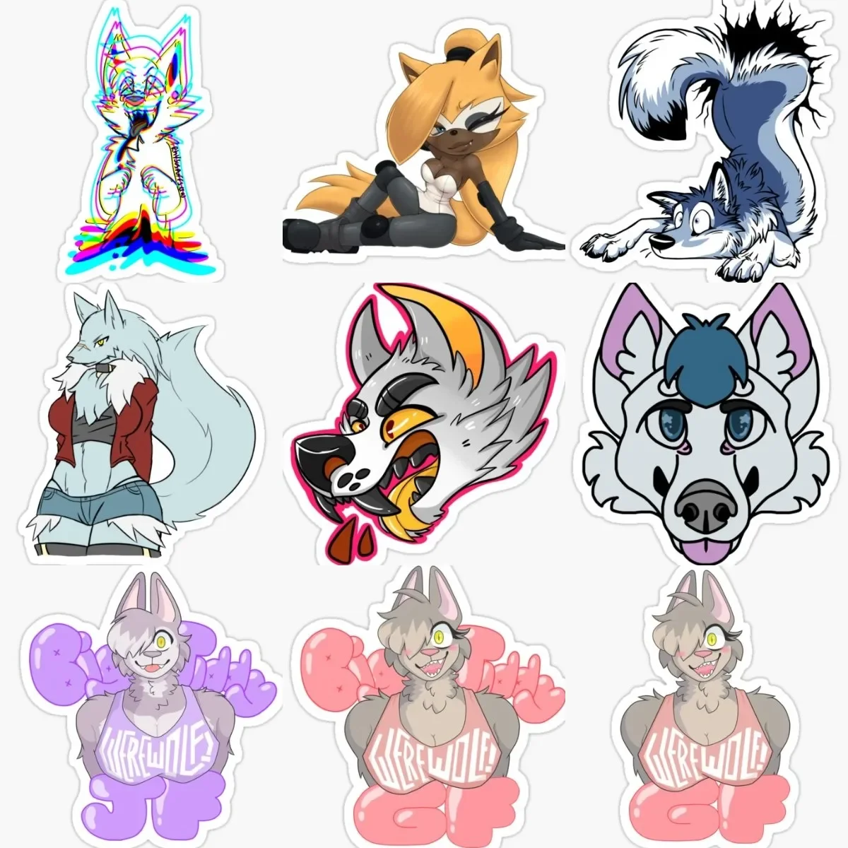 Helluva Boss Anime Furry Wolf Creative Cute Stickers Bicycle Laptop Motorcycle Car Truck Table Off-road Helmet Camper PVC Decal
Helluva Boss Anime Furry Wolf Creative Cute Stickers Bicycle Laptop Motorcycle Car Truck Table Off-road Helmet Camper PVC Decal