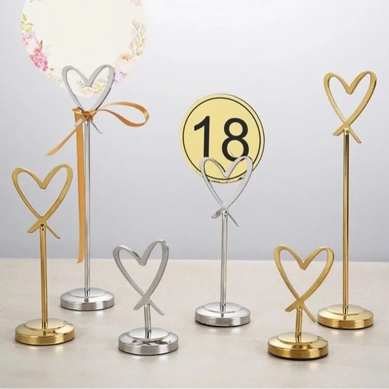 Stainless Steel Heart Shape Table Number Place Card Holder Food Sign Holder Wedding Table Name Card Picture Memo Note Photo Clip
Stainless Steel Heart Shape Table Number Place Card Holder Food Sign Holder Wedding Table Name Card Picture Memo Note Photo Clip
