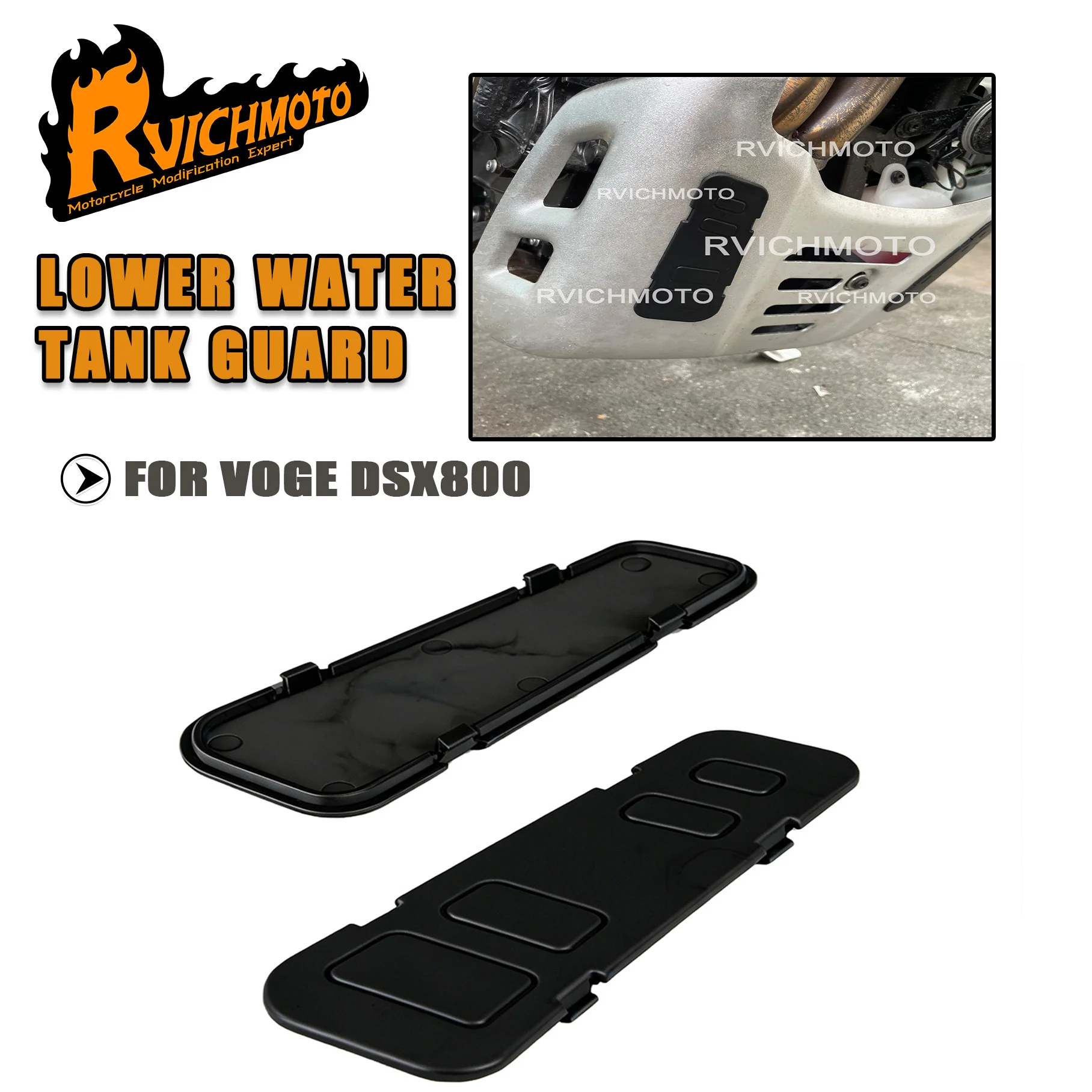 Motorcycle Radiator Coolant Expansion Tank Protection Lower Water Tank Cover For VOGE DS800X 2025-2026 DSX800 DS 800 DSX RALLY