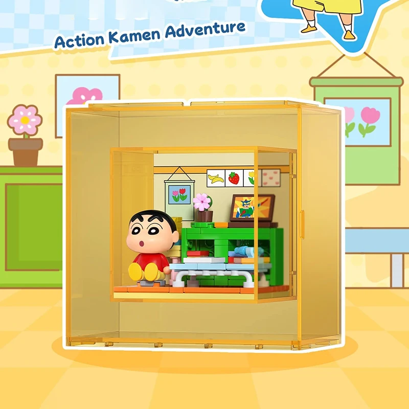 AREAX Crayon Shin Chan Floating Square Building Blocks Handmade Diy Assembled Toy Blind Box Gift For Collection Fans
AREAX Crayon Shin Chan Floating Square Building Blocks Handmade Diy Assembled Toy Blind Box Gift For Collection Fans