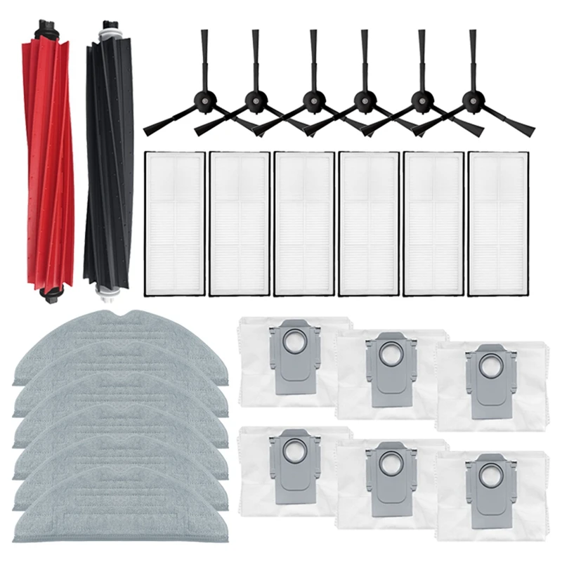 For Roborock S8/S8 Plus Replacement Spare Parts Roller Main Side Brush Hepa Filter Mop Cloth Rag Dust Bag Parts
For Roborock S8/S8 Plus Replacement Spare Parts Roller Main Side Brush Hepa Filter Mop Cloth Rag Dust Bag Parts