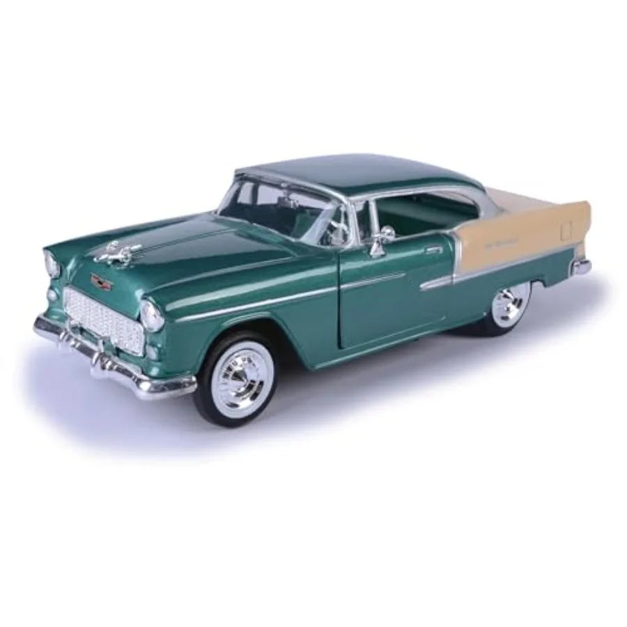 1955 Chevy Bel Air, Green - 73229-1/24 Scale Diecast Model Toy Car for Unisex-
1955 Chevy Bel Air, Green - 73229-1/24 Scale Diecast Model Toy Car for Unisex-