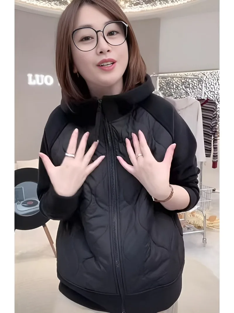 2025 Early Spring Thin Cotton Jacket Women's Hooded Cotton Jacket Top Women's New Padded Trench Coat Jacket Spring and Autumn
2025 Early Spring Thin Cotton Jacket Women's Hooded Cotton Jacket Top Women's New Padded Trench Coat Jacket Spring and Autumn