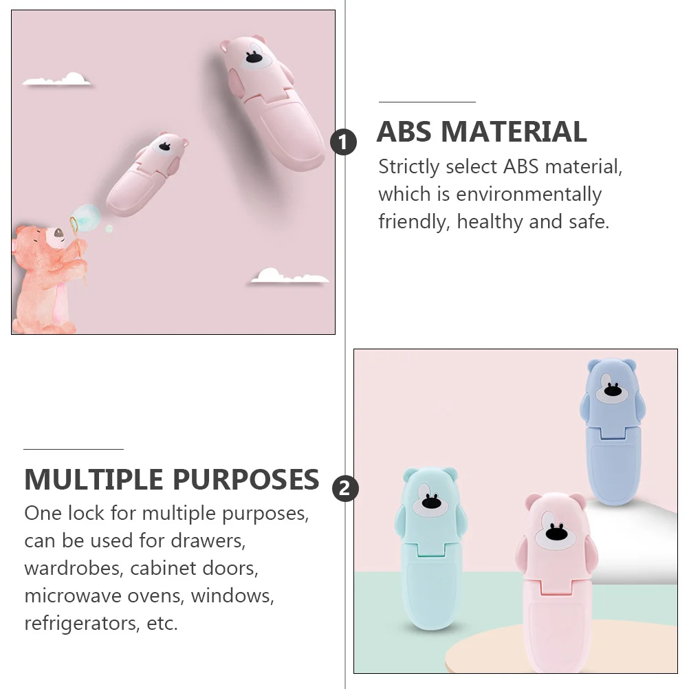 3Pcs Safety Locks Child Anti-Pinch Bear Shape Cartoon Door Cabinet Drawer Window Lock Baby Proof Strap Latches Infant Protective
3Pcs Safety Locks Child Anti-Pinch Bear Shape Cartoon Door Cabinet Drawer Window Lock Baby Proof Strap Latches Infant Protective