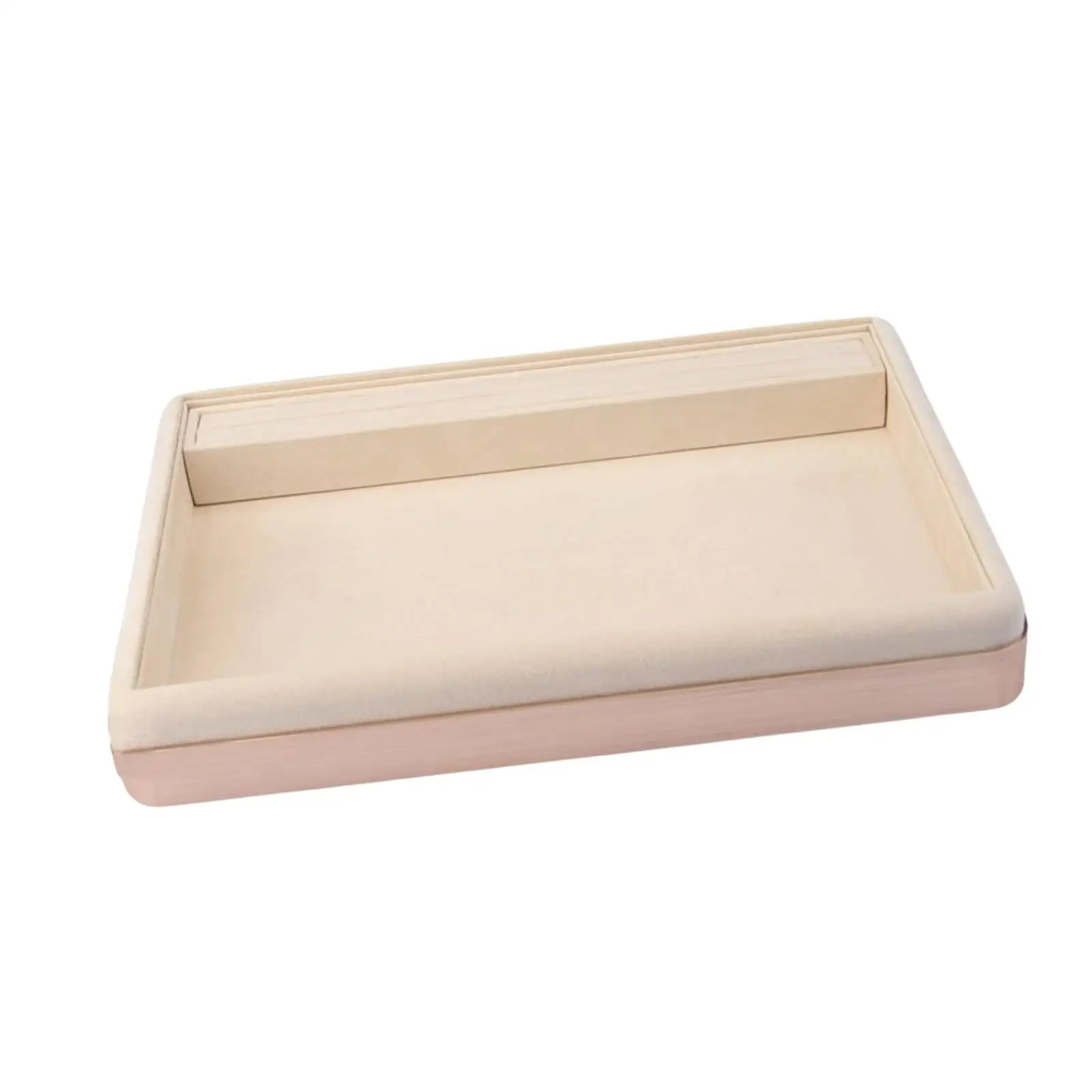 Jewelry Tray Large Capacity Flannel Wrapped Organizer for Necklace Stores Gift for Women
Jewelry Tray Large Capacity Flannel Wrapped Organizer for Necklace Stores Gift for Women