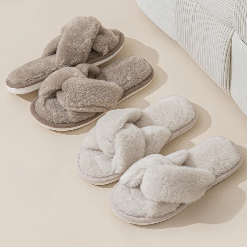 Women's Slippers Home Spring Autumn Fuzzy Fur Luxury Designer Woman Shoes Flats Indoor Slides Fashion Elegant Soft Sole Open Toe
Women's Slippers Home Spring Autumn Fuzzy Fur Luxury Designer Woman Shoes Flats Indoor Slides Fashion Elegant Soft Sole Open Toe