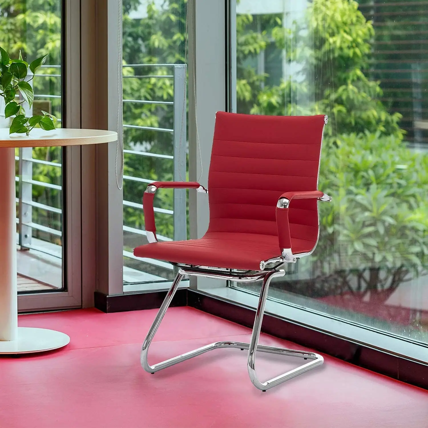 Office Desk Chair No Wheels Set of 6PU Leather Computer Chairs Mid Back Guest Chairs for School Reception Conference Waiting
Office Desk Chair No Wheels Set of 6PU Leather Computer Chairs Mid Back Guest Chairs for School Reception Conference Waiting