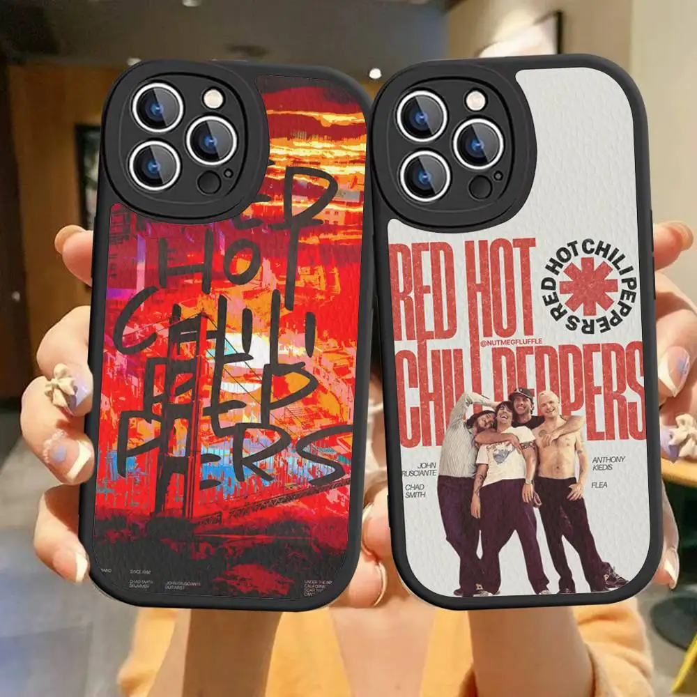 Popular Rock Band Red Hot Chili Peppers For iPhone 16 15 14 13 12 11 Pro Max Plus Shockproof Leather Soft Phone Cover
Popular Rock Band Red Hot Chili Peppers For iPhone 16 15 14 13 12 11 Pro Max Plus Shockproof Leather Soft Phone Cover