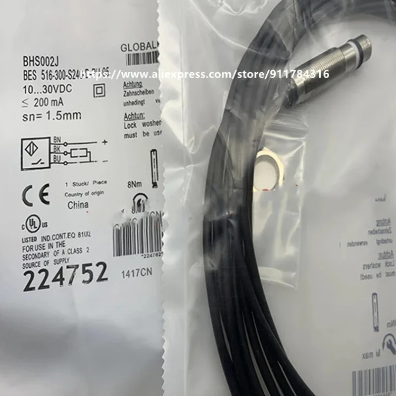 Новый высоковольтный индуктивный датчик Balluff BHS0029 BES 516-300-S205-D-PU-05 BES 516-300-S240-D-PU-05 BES 516-300-S205-D-PU-03
Новый высоковольтный индуктивный датчик Balluff BHS0029 BES 516-300-S205-D-PU-05 BES 516-300-S240-D-PU-05 BES 516-300-S205-D-PU-03