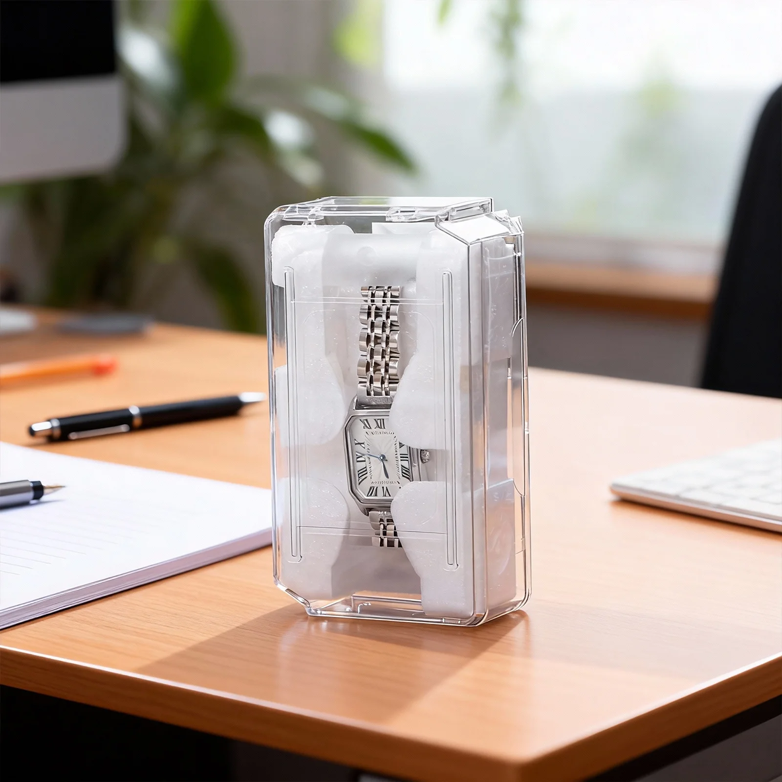 Watch Storage Box Organizer Case Display Holder for Men Jewelry Gift Box Transparent Plastic Container Vintage Style Universal
Watch Storage Box Organizer Case Display Holder for Men Jewelry Gift Box Transparent Plastic Container Vintage Style Universal