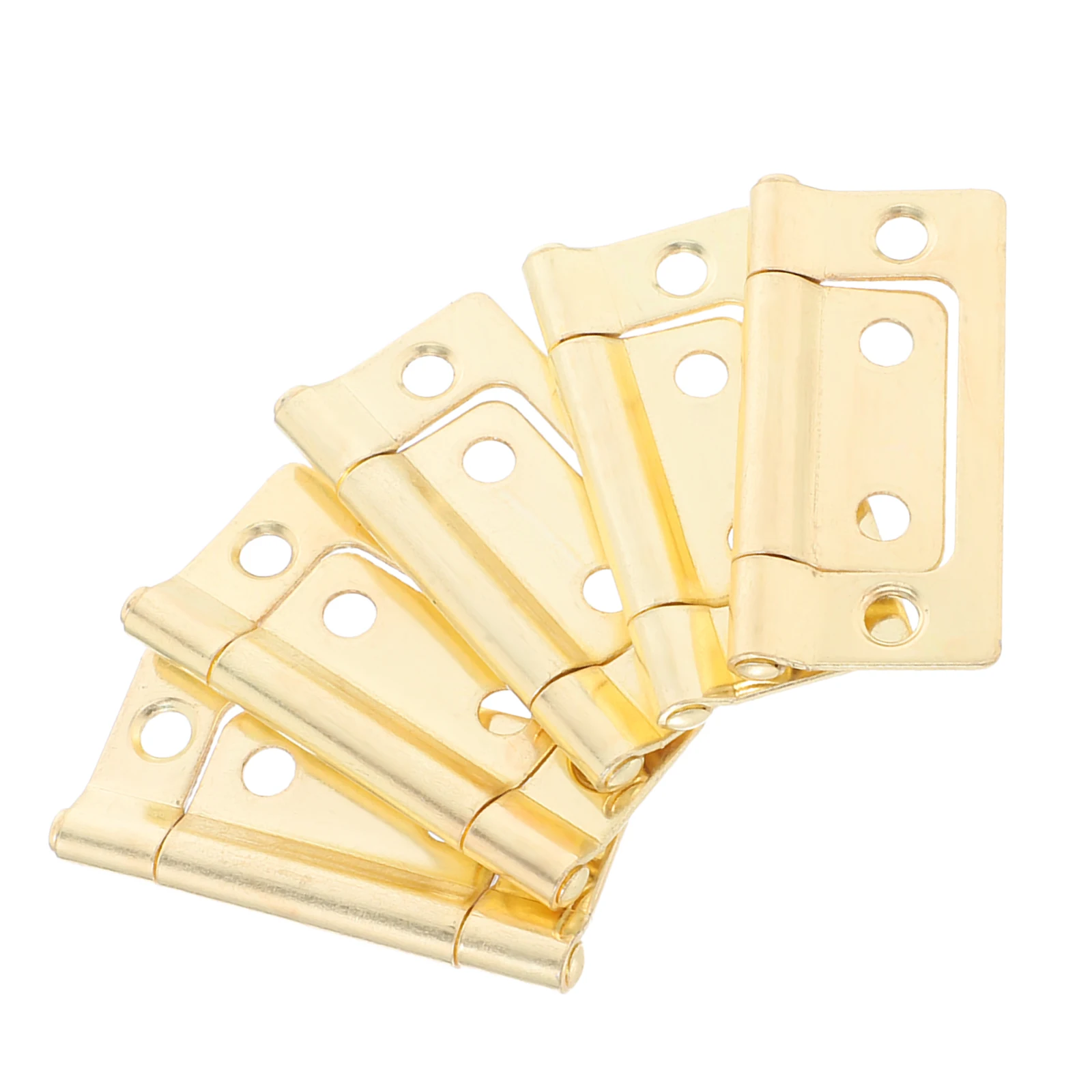 5pcs Gold Cabinet Hinges Furniture Hardware Vintage Golden Smooth Sturdy Easy Bifold Kitchen Cupboard Small Wood
5pcs Gold Cabinet Hinges Furniture Hardware Vintage Golden Smooth Sturdy Easy Bifold Kitchen Cupboard Small Wood
