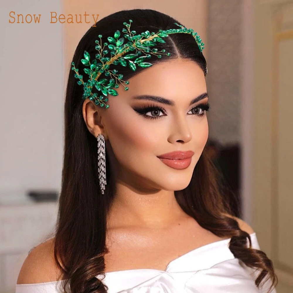 DZ097 Crystal Beaded Wedding Headhoop Bridal Hairbands Hair Accessories for Women Girls Dress Party Beach Headdress Fine Gift
DZ097 Crystal Beaded Wedding Headhoop Bridal Hairbands Hair Accessories for Women Girls Dress Party Beach Headdress Fine Gift