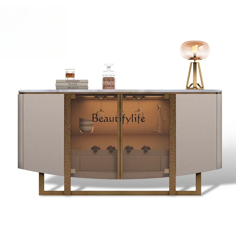 ls 35Minimalist light luxury dining side cabinet marble leather locker Italian style
ls 35Minimalist light luxury dining side cabinet marble leather locker Italian style