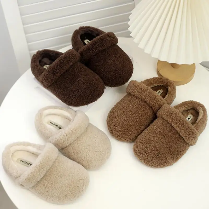 Hot Kawaii Casual Shoe Fashion Children S Shoes Girls Boys Keep Warm Style Winter Slippers Furry Lined Cozy House Shoes for Kids
Hot Kawaii Casual Shoe Fashion Children S Shoes Girls Boys Keep Warm Style Winter Slippers Furry Lined Cozy House Shoes for Kids