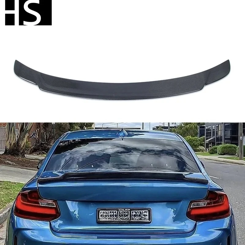 Suitable for 14-20 years BMW 2 Series F22 F23/M2 F87 modified C74 carbon fiber rear spoiler
Suitable for 14-20 years BMW 2 Series F22 F23/M2 F87 modified C74 carbon fiber rear spoiler