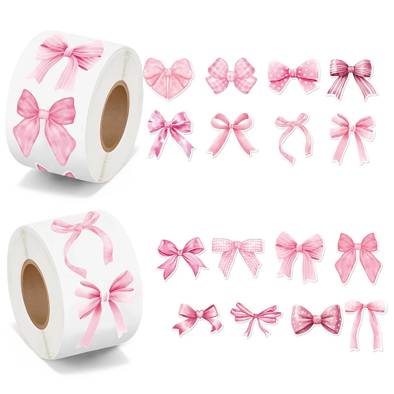 500pcs/roll Pink Bow Seal Stickers Cute Gift Box Blessing Sticker Packaging Adhesive Sticker Present Decor School Reward Sticker
500pcs/roll Pink Bow Seal Stickers Cute Gift Box Blessing Sticker Packaging Adhesive Sticker Present Decor School Reward Sticker
