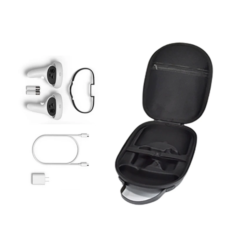 Travel Friendly Storage Bag with Water Resistant Design for Quest2 VR Glasses Large Capacity Holder Handbag Bag F19E
Travel Friendly Storage Bag with Water Resistant Design for Quest2 VR Glasses Large Capacity Holder Handbag Bag F19E