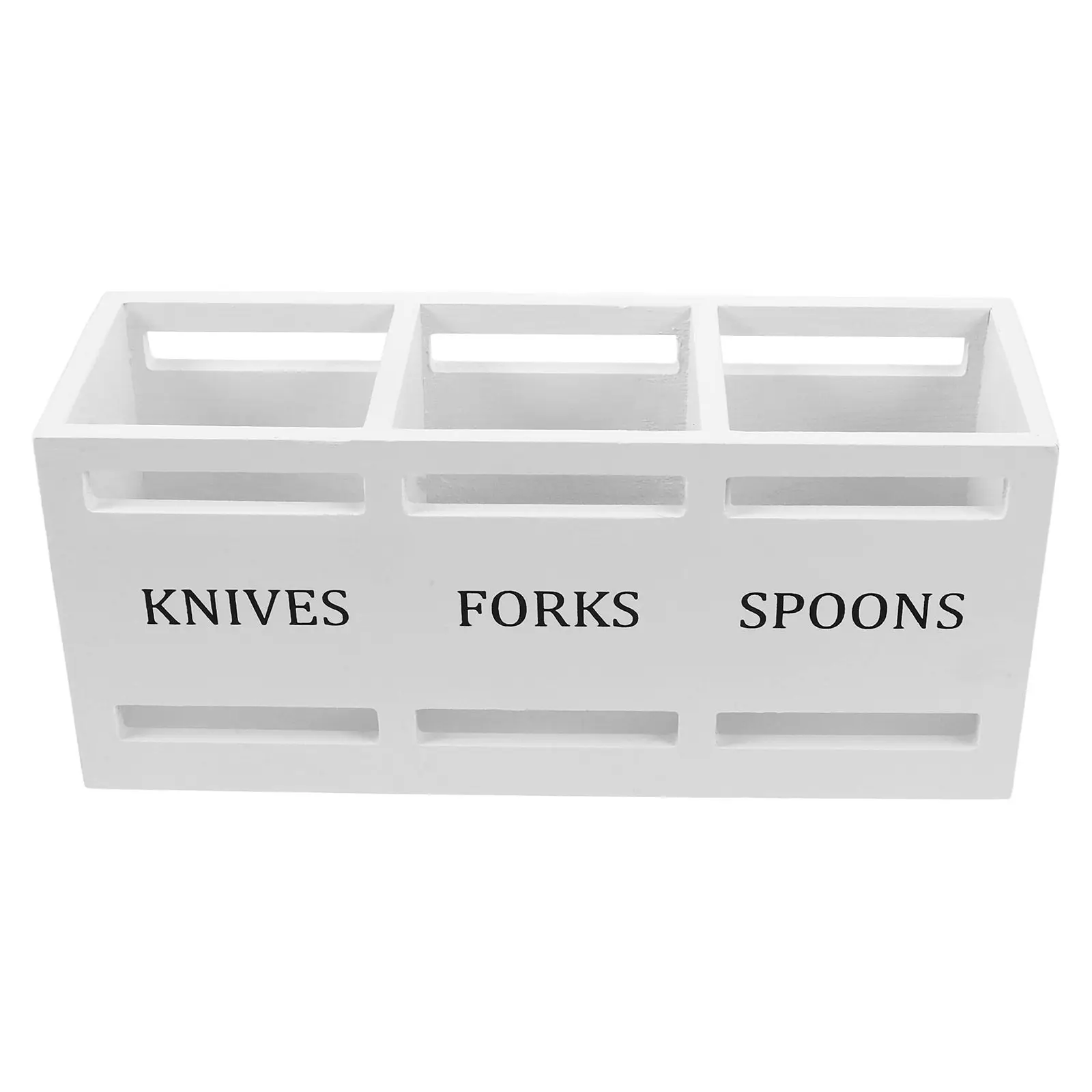 Wood Tableware Rack Divided Cutlery Organizer Knife Fork Spoon Holder Wooden Silverware Storage Box for Kitchen
Wood Tableware Rack Divided Cutlery Organizer Knife Fork Spoon Holder Wooden Silverware Storage Box for Kitchen