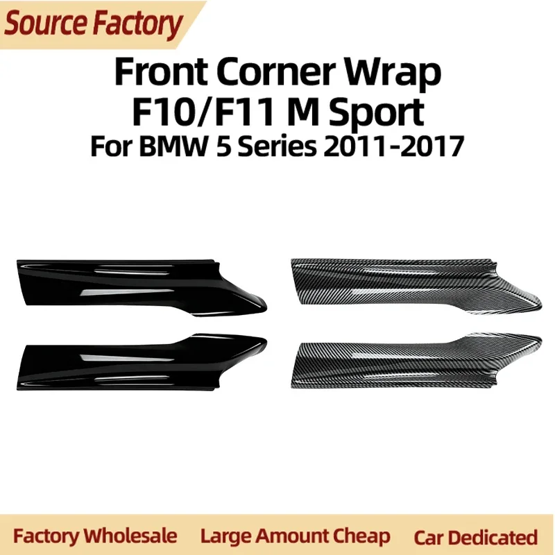 Bumpers Car Accessories For BMW 5 Series F10 F11 520i 530i 2011-2017 Front Bumper Corner Car Sticker Accessories Modification
Bumpers Car Accessories For BMW 5 Series F10 F11 520i 530i 2011-2017 Front Bumper Corner Car Sticker Accessories Modification