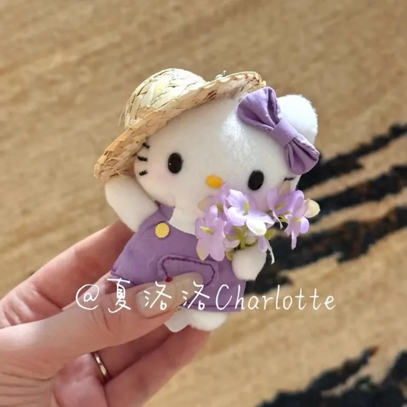 2025 New Hello Kitty Lavender Girl Purple Bag Pendant School Bag Doll Doll Cute Girls Small Accessories Gifts for Girls
2025 New Hello Kitty Lavender Girl Purple Bag Pendant School Bag Doll Doll Cute Girls Small Accessories Gifts for Girls