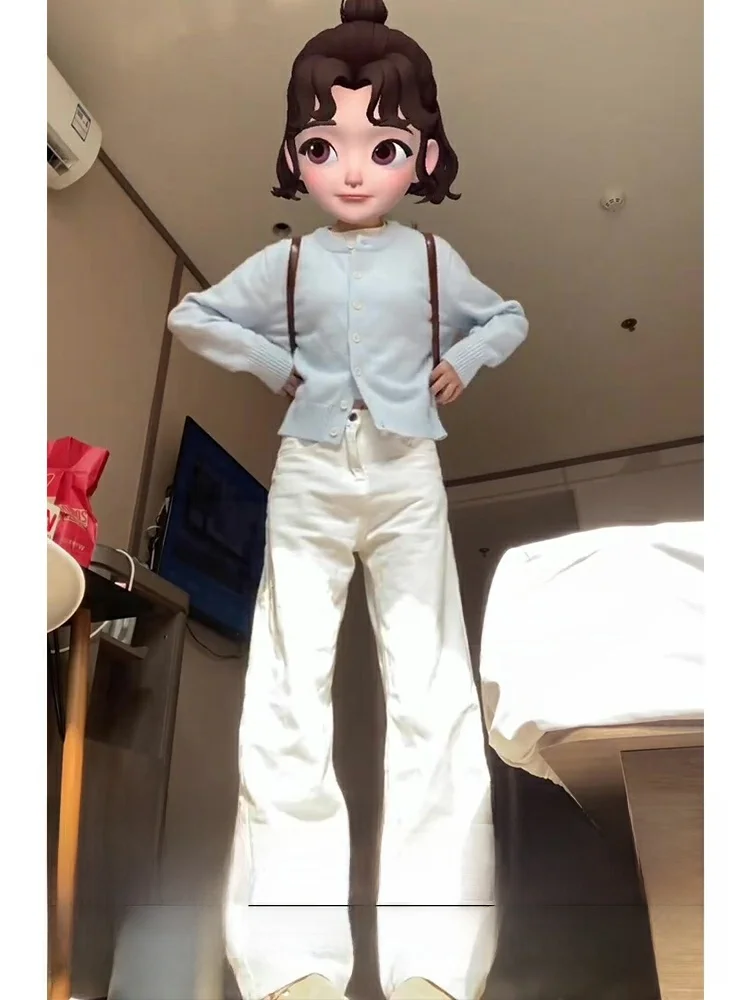 Джинсы женские с высокой талией, широкие штанины, прямой крой, длиной в пол, осенне-зимние, облегающие, скрывающие бедра, свободные, универсальные
Джинсы женские с высокой талией, широкие штанины, прямой крой, длиной в пол, осенне-зимние, облегающие, скрывающие бедра, свободные, универсальные