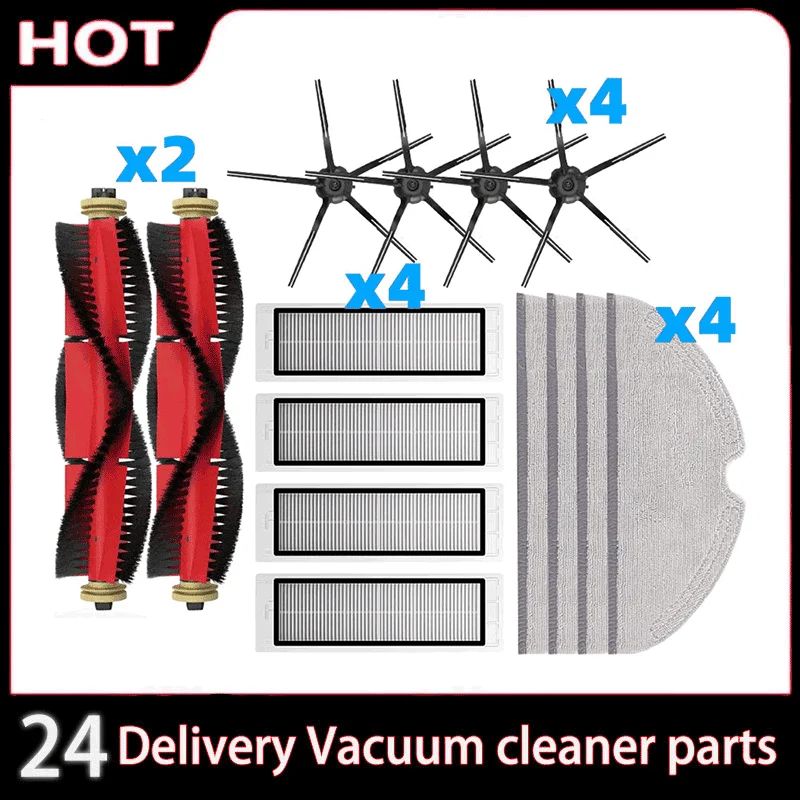 For Xiaomi borock S5 Max S6 S50 S51 Vacuum elektrikli süpürge aksesuarları HEPA filtre + yan fırça + ana fırça + paspas bezl
For Xiaomi borock S5 Max S6 S50 S51 Vacuum elektrikli süpürge aksesuarları HEPA filtre + yan fırça + ana fırça + paspas bezl