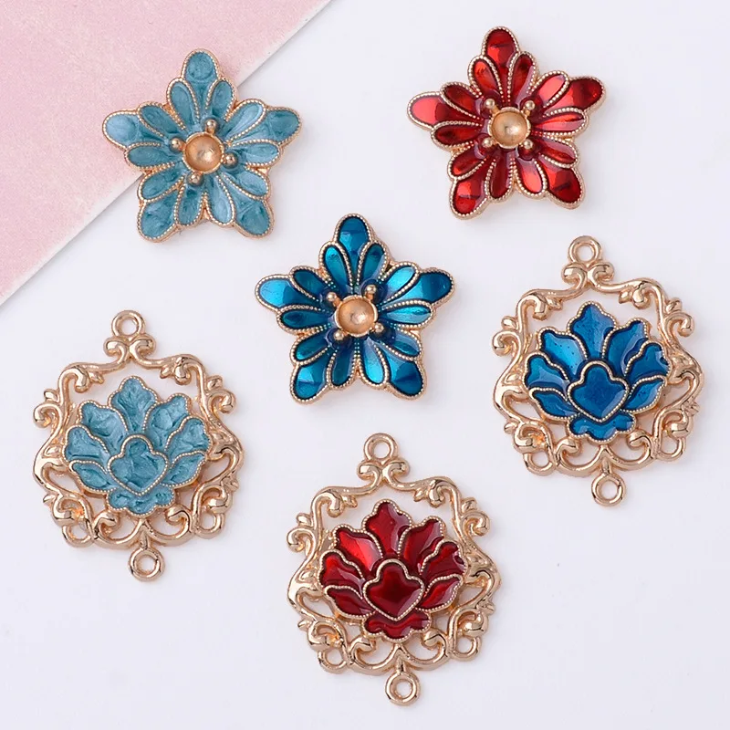 100Pc set antique hair accessories, hair crown, walking tassel, double hanging DIY jewelry material, three-color flower petal
100Pc set antique hair accessories, hair crown, walking tassel, double hanging DIY jewelry material, three-color flower petal