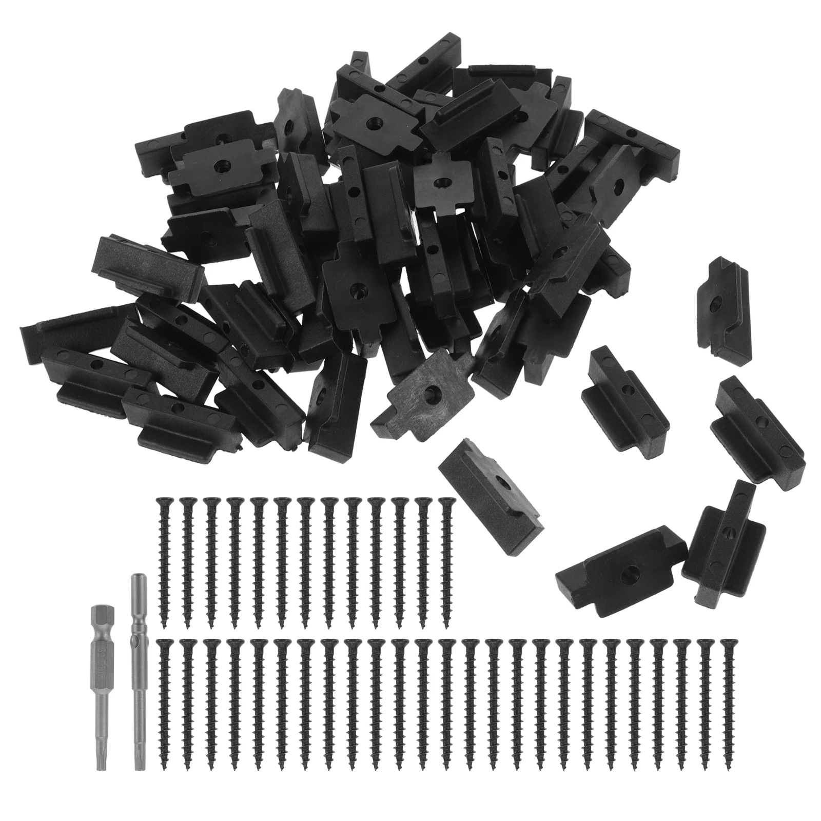 Fasteners Floor Deck Hidden Board Decorate Concealed Nylon Decking Clips System
Fasteners Floor Deck Hidden Board Decorate Concealed Nylon Decking Clips System