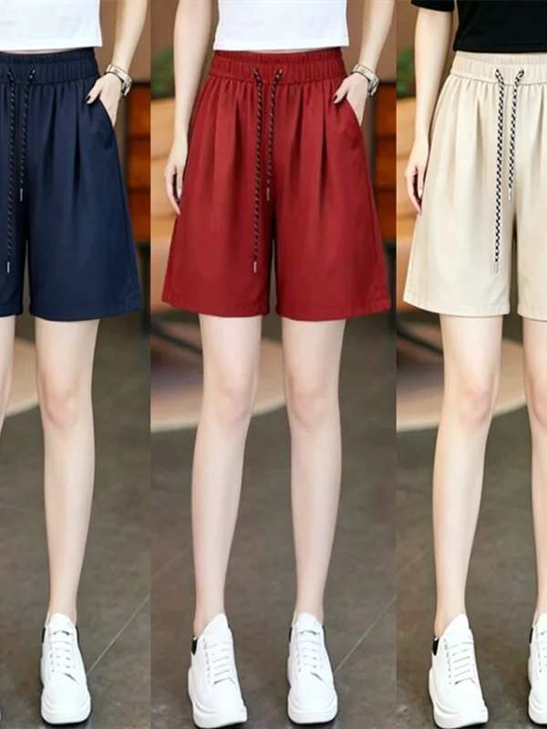 Fashionable High-Waisted Slimming Korean-Style Women's Short Pants Summer 2026 Breathable Lightweight Five-Quarter Length
Fashionable High-Waisted Slimming Korean-Style Women's Short Pants Summer 2026 Breathable Lightweight Five-Quarter Length